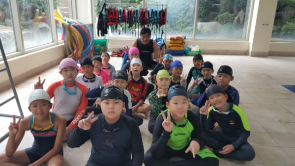 생존수영 실기교육