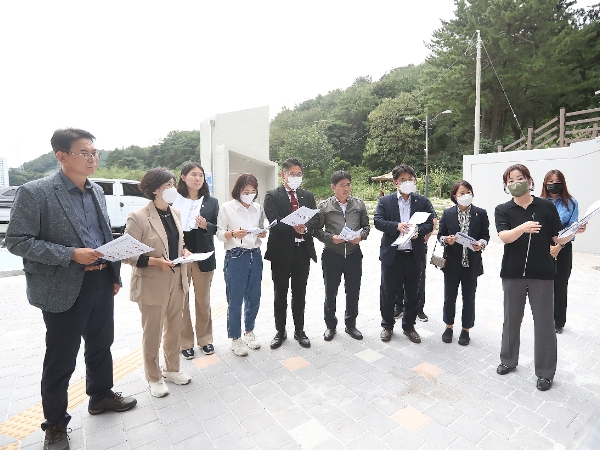 양산시의회 기획행정위원회, 행정사무감사 대비 현장활동 실시