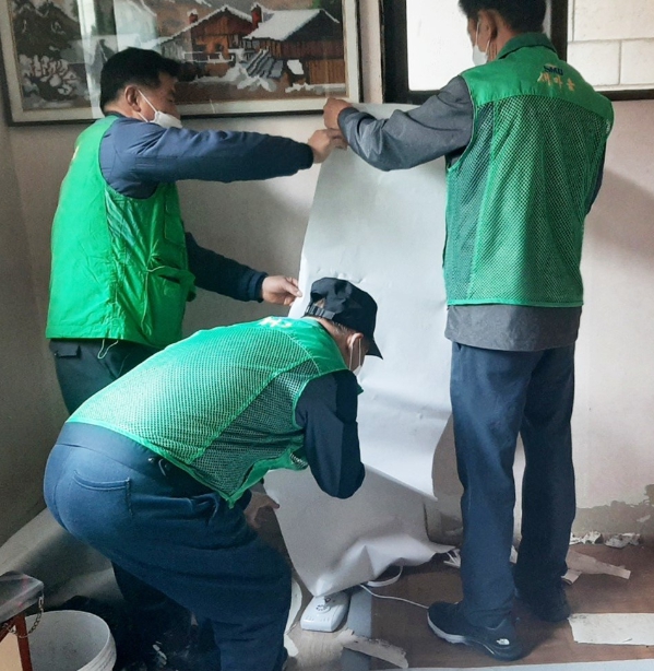 수원시 장안구 영화동 새마을지도자협의회, 사랑의 집수리 봉사