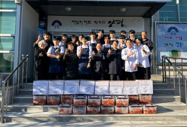 양평군 용문고등학교 학생들,‘사랑의 연탄나눔’봉사 활동 진행