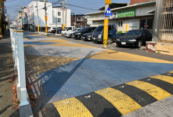 “차보다 사람이 먼저다!” 합천군, 성모유치원 앞(충효로3길) 보행자우선도로 지정