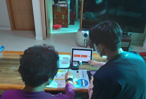 옹진군, AI·IoT기반 어르신 건강관리 대상자 등록 및 사전 건강조사 시작