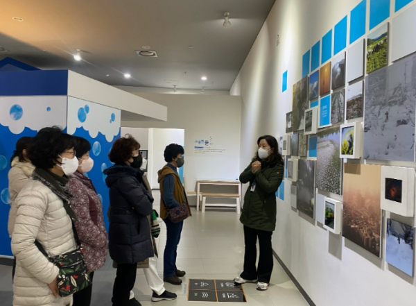 수원시 장안구 여성민방위대, 기후변화체험관 견학
