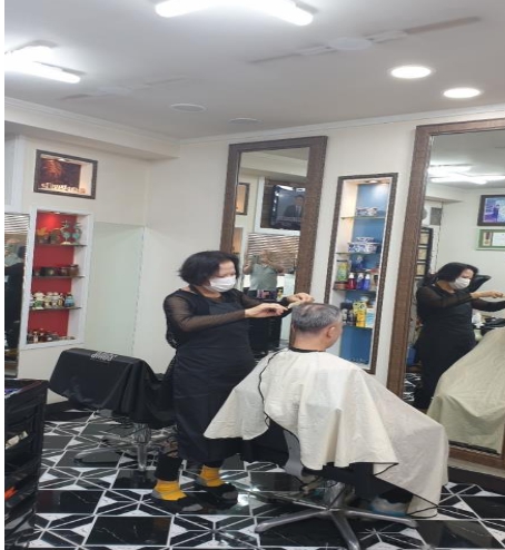 수원시 팔달구 매교동 마를린 헤어샵 사랑의 이미용봉사