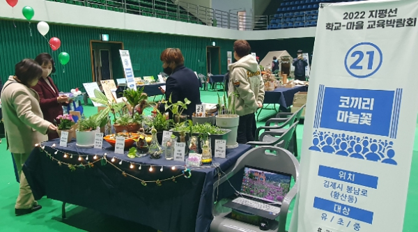 김제교육지원청, 지평선 학교-마을 교육박람