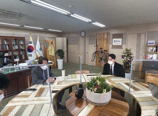 이희원 서울시의원 서울시교육청 조희연 교육감과 면담