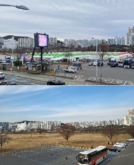 울산시 남구, 태화강 둔치 하천점용허가 위반 철저한 대응