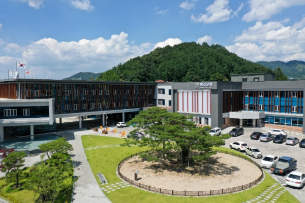 장수군청 전경