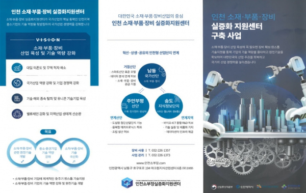 인천시, 소부장 산업 육성위한 지원센터 남동산단에 개소