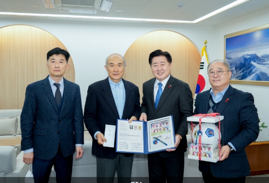 제주도, 대한결핵협회에 2022년 크리스마스 씰 성금 전달