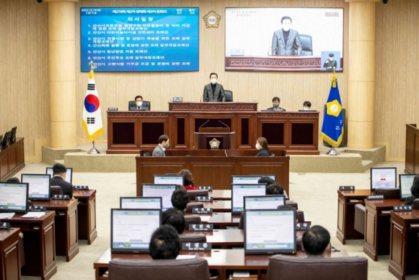제279회 안산시의회 제2차 정례회 ‘폐회’