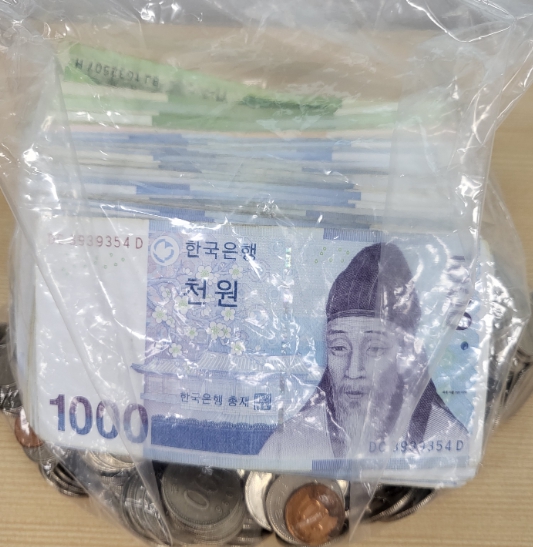 수원시 영통구 망포1동 익명의 기부자, 폐지 주운 돈을 저소득 가구에 기부