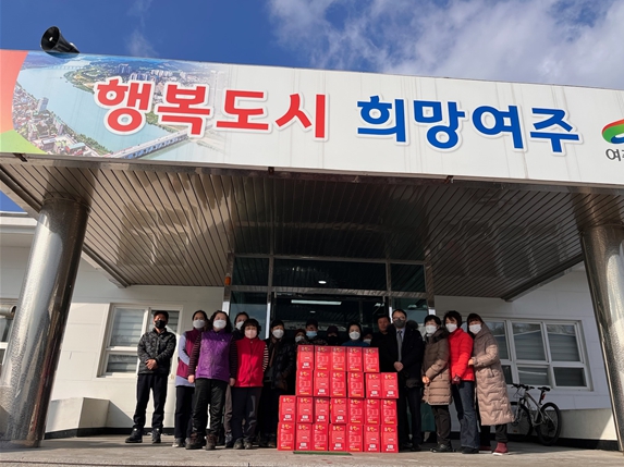강천 재활용선별장과 여주중앙감리교회가 함께한 ‘성탄나눔행사’