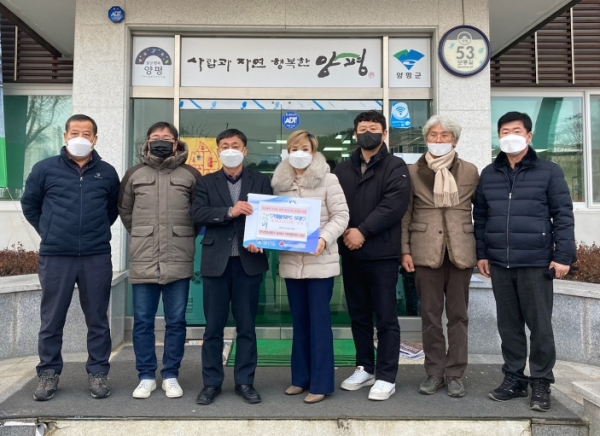 한국정보통신공사협회 동북부 지역협의회, 양평군 단월면 취약계층 청소년에 학습용 태블릿PC 5대 후원