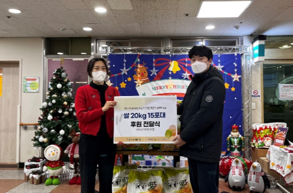 ㈜델리캡, 남양주시장애인복지관에 쌀 300kg 후원