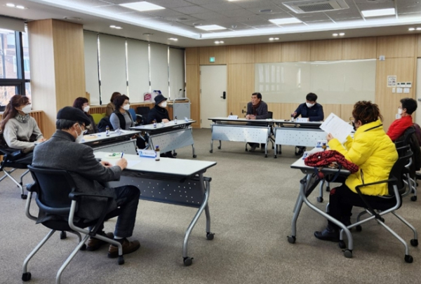 수원시 장안구 영화동 주민자치회, 2023년 주민자치 프로그램 운영을 위한 간담회 개최