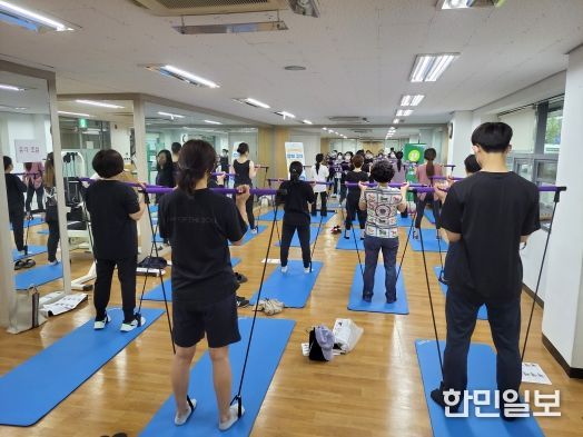 ‘웰빙운동교실’ 운영 모습