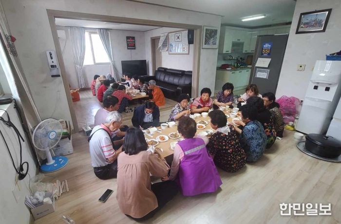 서천군 마서면, 찾아가는 행복밥차 식사 나눔 사업 실시