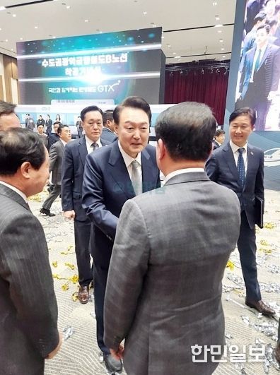 백경현 구리시장, 윤석열 대통령에게 GTX-B 갈매역 정차 건의