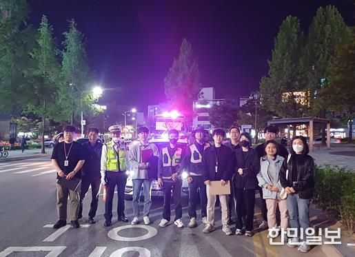 둔산경찰서, 도로 위 평온 확보를 위한 이륜차 등 법규위반 합동 단속 실시