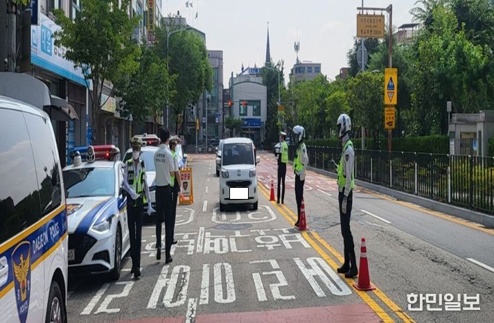 대전경찰청·자치경찰위원회, 여름휴가철 음주운전 특별단속 실시