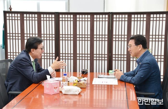 박형준 시장, '부산 글로벌허브도시 특별법' 조속 처리 촉구 위해 국회 방문