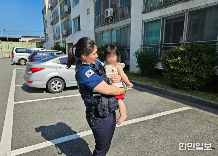 영암 읍내파출소,배회 중 미아‘우리동네지기’활용 보호자 신속 인계
