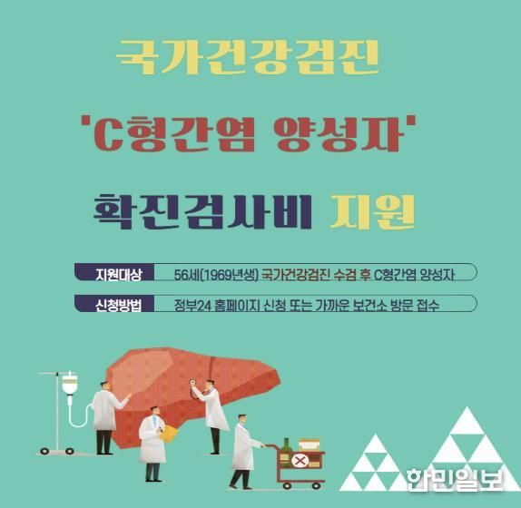 안산시, 1969년생 대상 국가검진 C형간염 양성자 확진 검사비 지원
