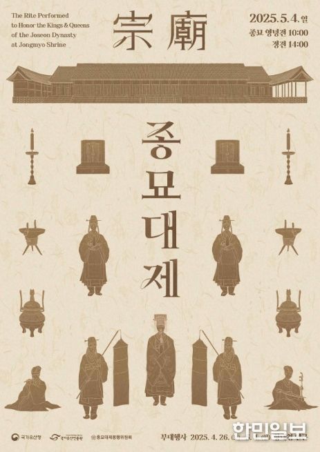'2025년 종묘대제' 행사포스터