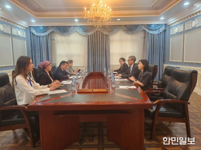 기후변화대사, 타지키스탄 외교부 차관 양자 면담