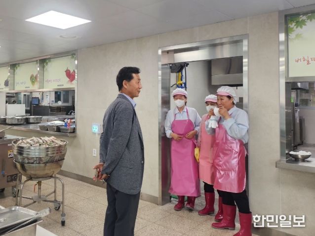 여주교육지원청, 여주고 자율선택급식 현장 소통