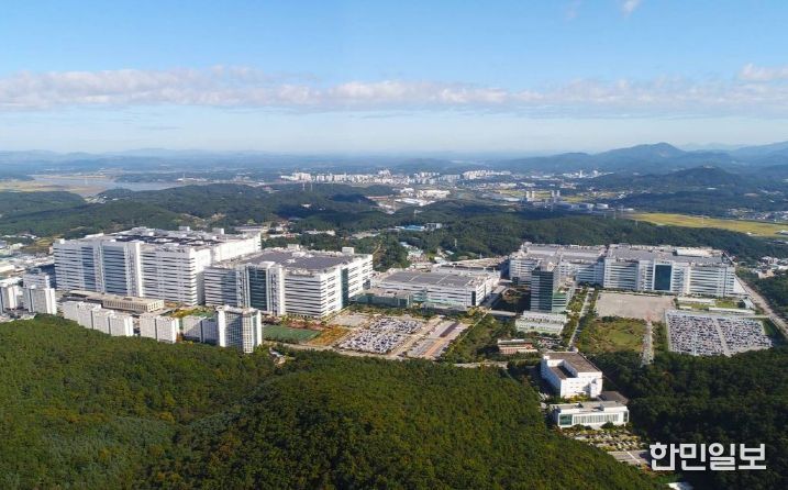 엘지(LG)디스플레이 산단 전경