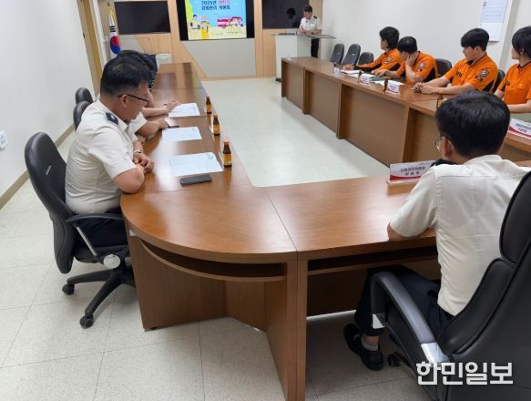 강진소방서, 2025년 상반기 감염관리위원회 개최