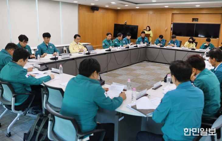 축산분야 폭염 대비 추진 상황 긴급 점검 회의