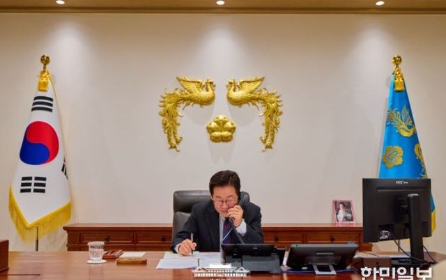 이재명 대통령, 아누틴 태국 총리와 첫 통화