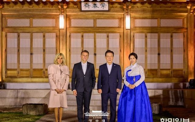 프랑스 대통령 내외 국빈방한 친교만찬