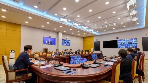 이재명 대통령, 호르무즈 해협 자유항행에 관한 화상 정상회의 참석