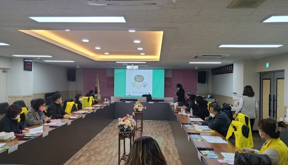 양주시 회천3동 지역사회보장협의체,‘자살예방 생명지킴이 교육’이수