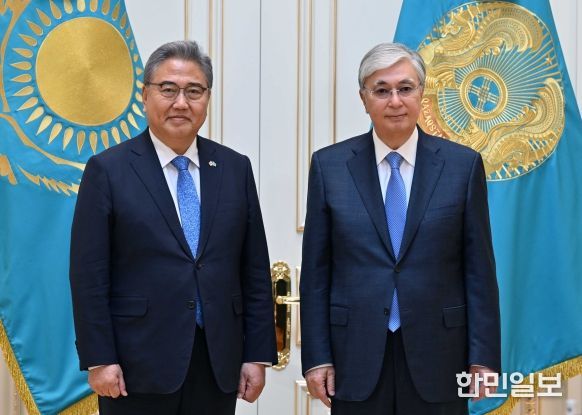 박진 외교부장관, 카자흐스탄 대통령 예방
