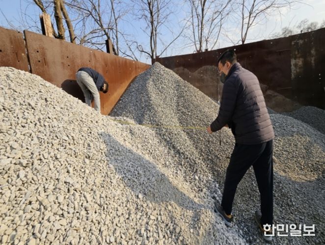 골재 보관·판매 사업장 비산먼지 발생사업 미신고