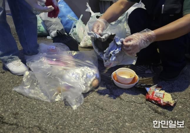 수원시 영통구, 쓰레기 무단투기 야간단속 실시