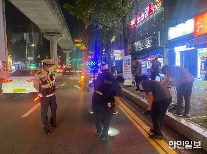 의정부시, 불법 튜닝 이륜차 근절 위한 야간 합동단속 실시