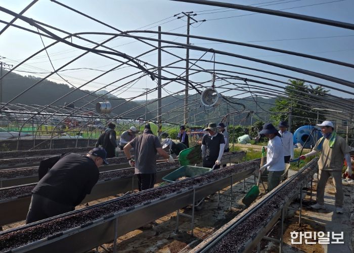 제22기 중견리더과정 교육생 산청지역 수해복구 지원