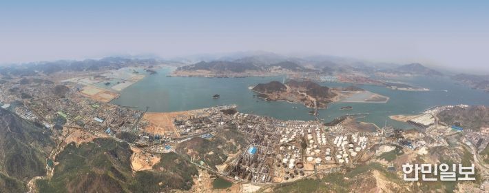 여수산단 전경