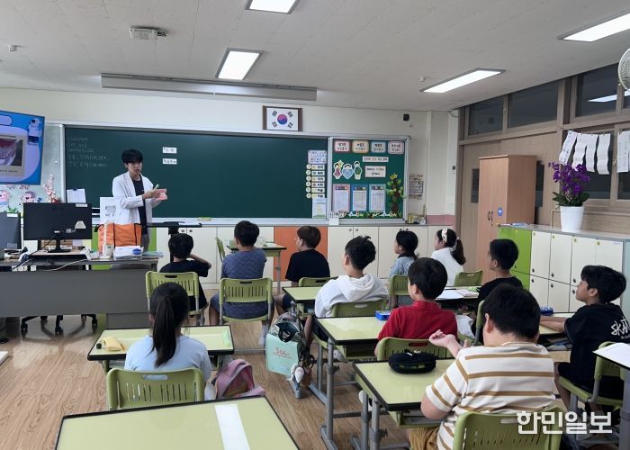 평택시 안중보건지소, 초등학생 대상 '바른양치, 튼튼치아!'구강보건교육 운영