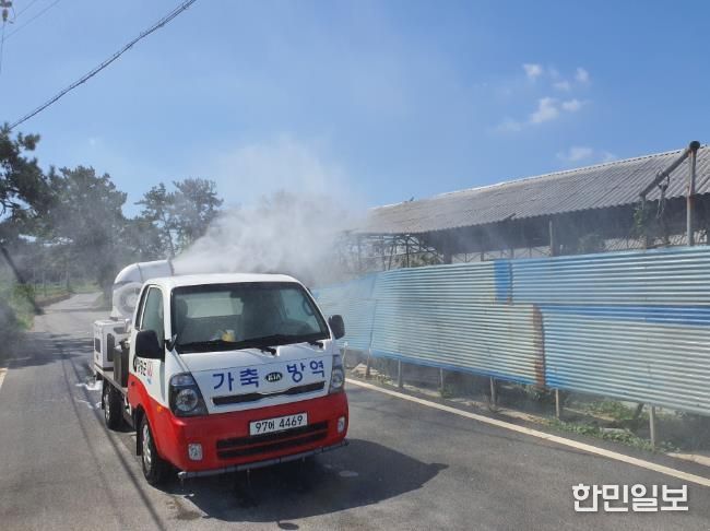 영광군, 고병원성 조류인플루엔자 선제적 방역 총력