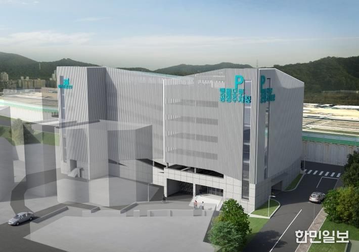 스마트 복합 주차타워 조감도