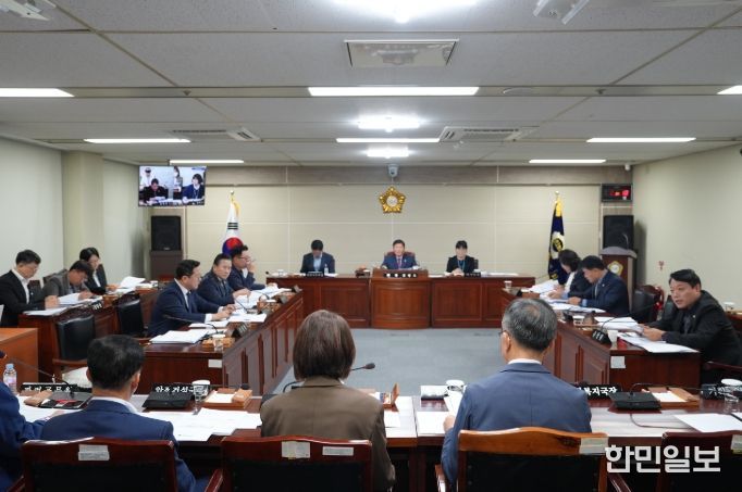 음성군의회, 10월 정례의원간담회