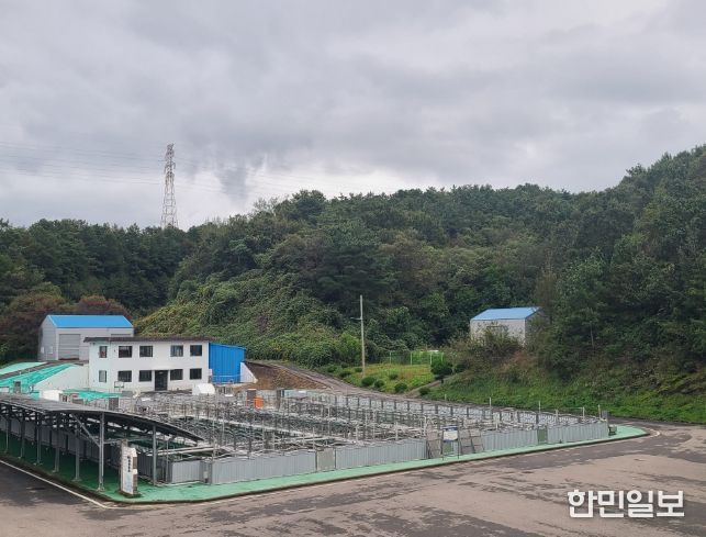 옥천정수장 전경