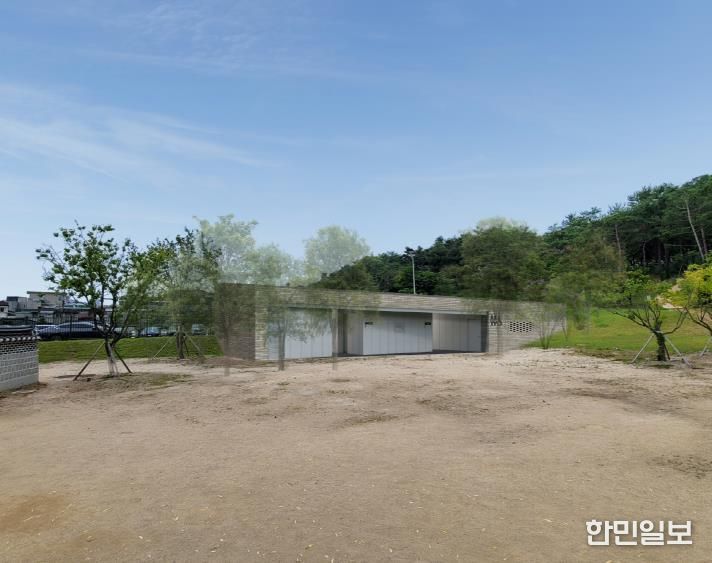 화성행궁 화장실 조감도